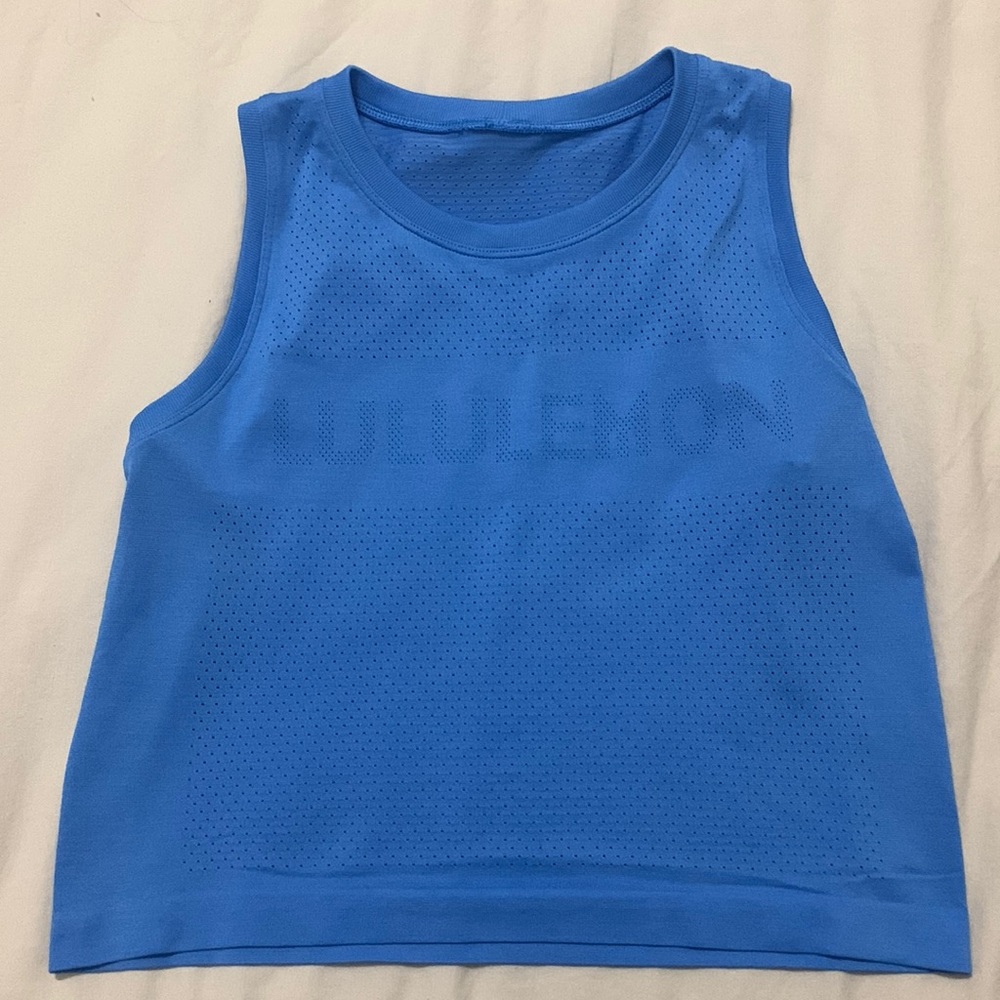 Lululemon crop tank top